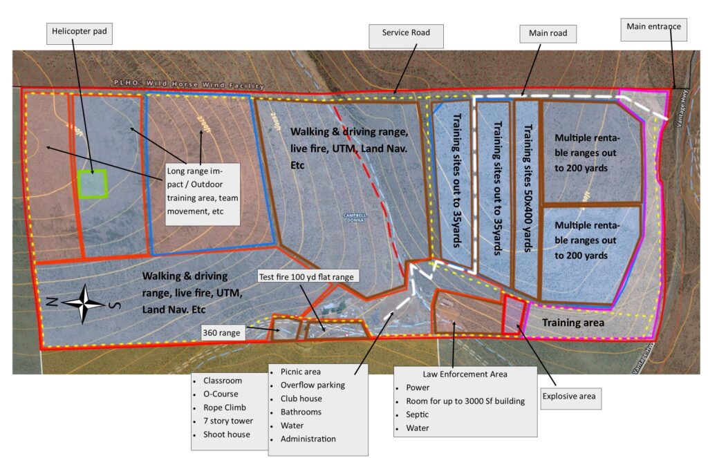 Cross Valley National Training Center development plan